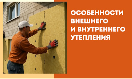 Какие особенности внешнего и внутреннего утепления в Минусинске