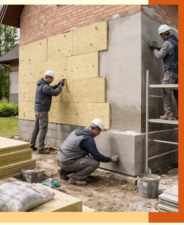 Утепление частного дома в Минусинске под ключ от 7621 руб/м2 — недорого | ТепломастерМнс