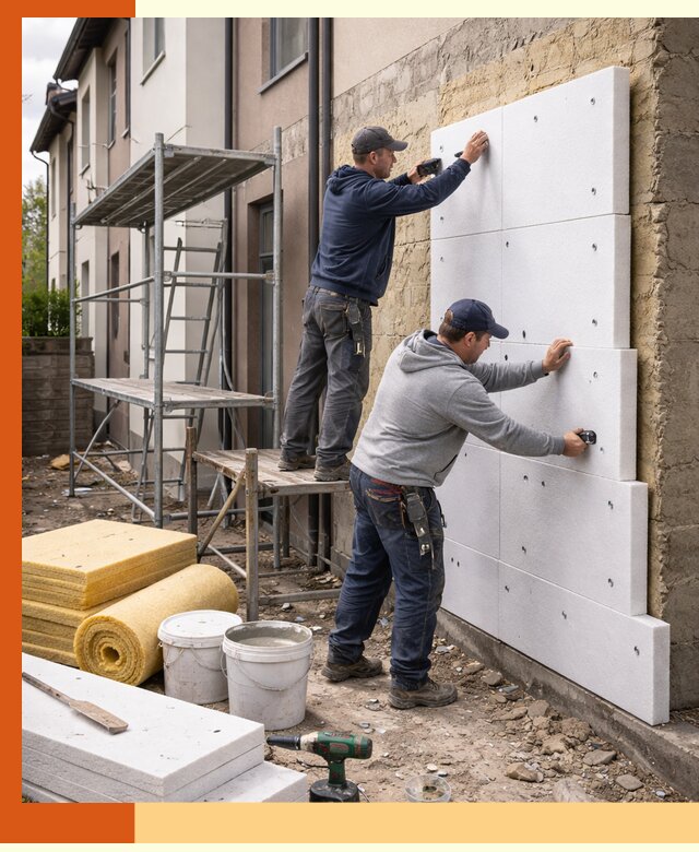 Утепление таунхауса с гарантией комфорта в Минусинске