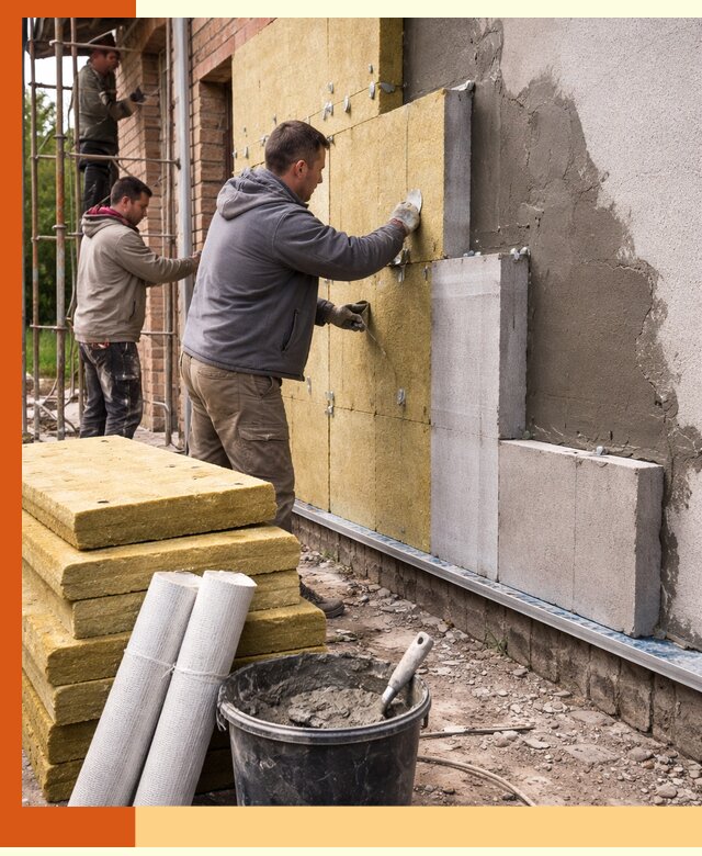 Утепление кирпичного дома под ключ в Минусинске