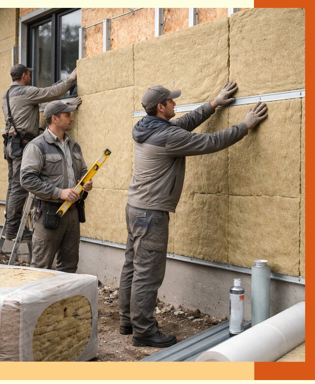 Утепление дома из SIP панелей в Минусинске от 6300 руб./м² под ключ | ТепломастерМнс