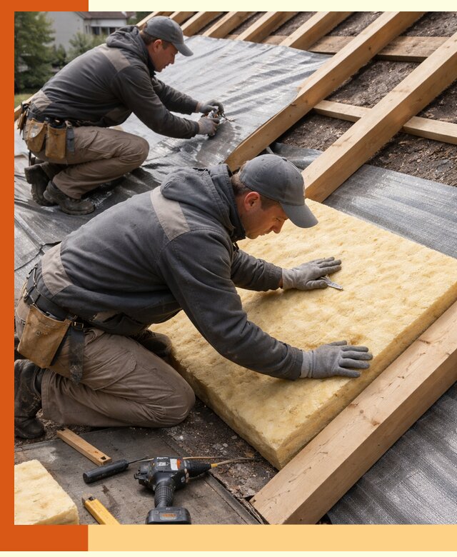 Профессиональное утепление крыши в Минусинске качественно и надежно