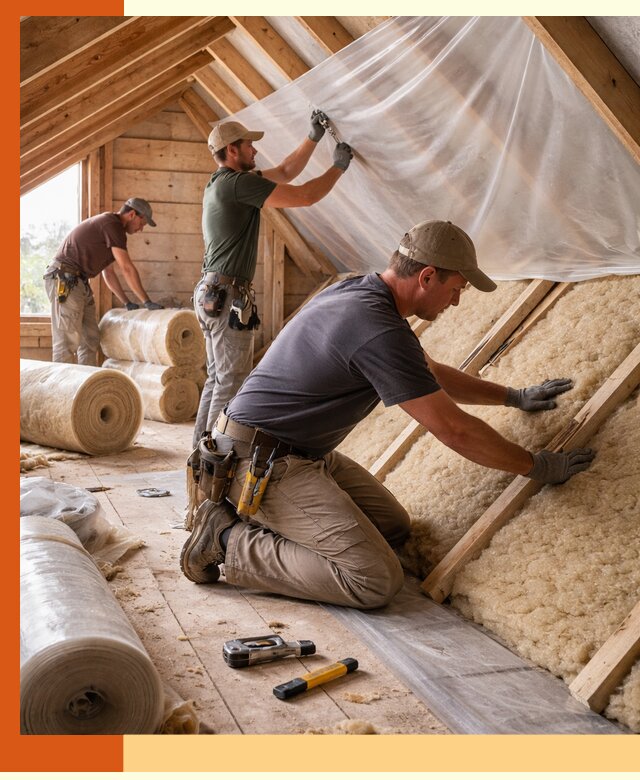 Утепление крыши изнутри в Минусинске: профессионально и надежно