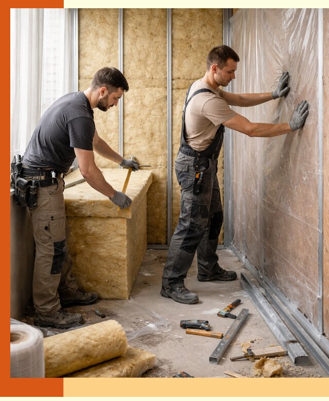 Профессиональное утепление лоджии в Минусинске эффективно и надежно