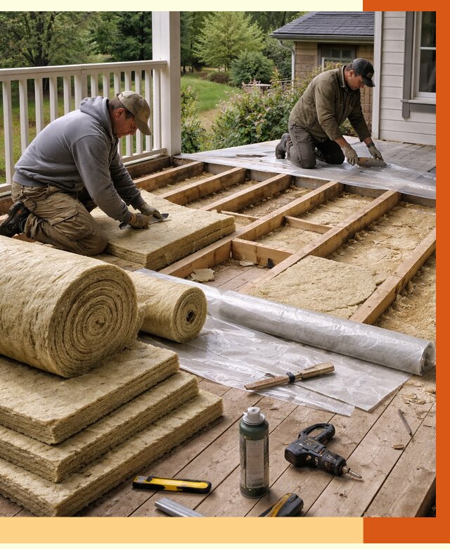 Утепление террасы в Минусинске от 4268 руб./м2 — утеплить террасу под ключ | ТепломастерМнс