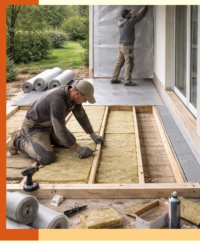 Утепление террасы в Минусинске — тепло и защита круглогодично