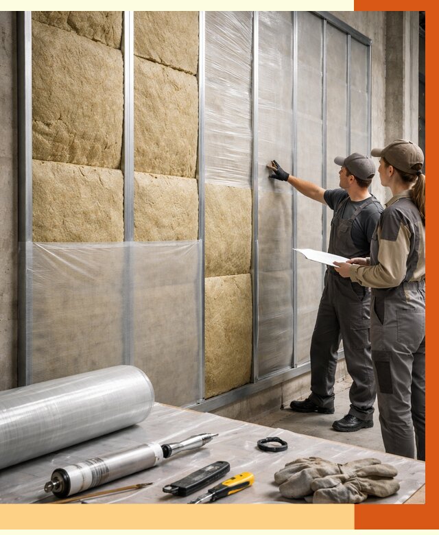 Утепление склада химсырья в Минусинске от 4572 руб. под ключ | ТепломастерМнс