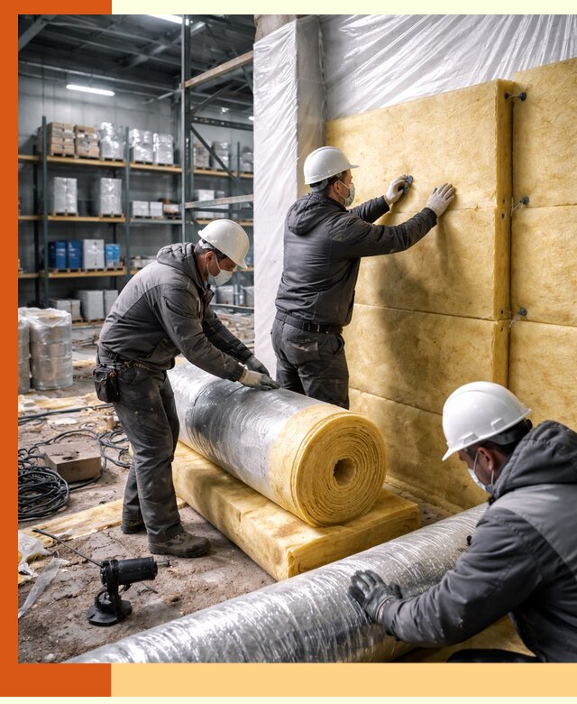 Утепление склада химсырья в Минусинске: безопасная и эффективная изоляция