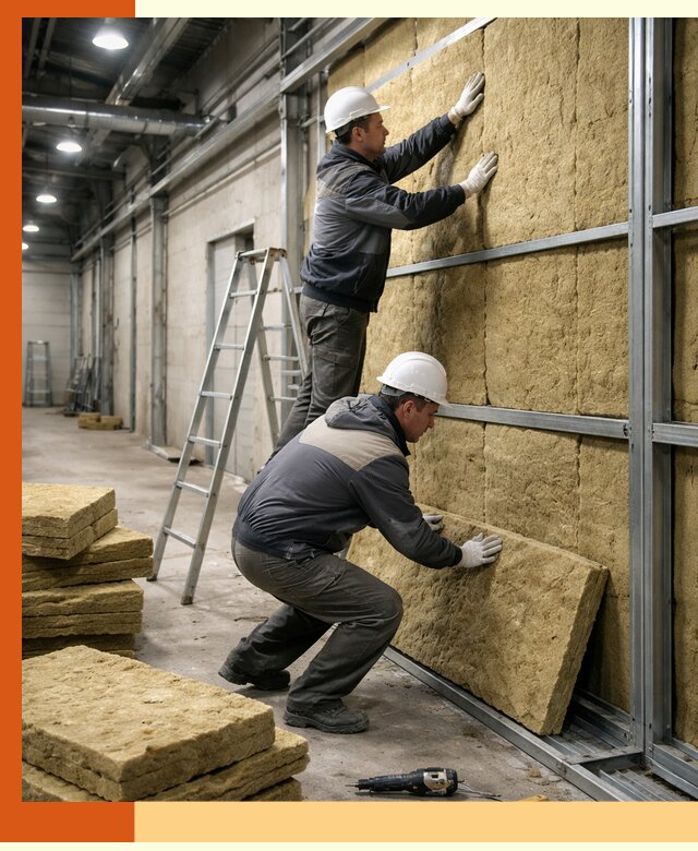 Утепление цеха под ключ в Минусинске с гарантией качества