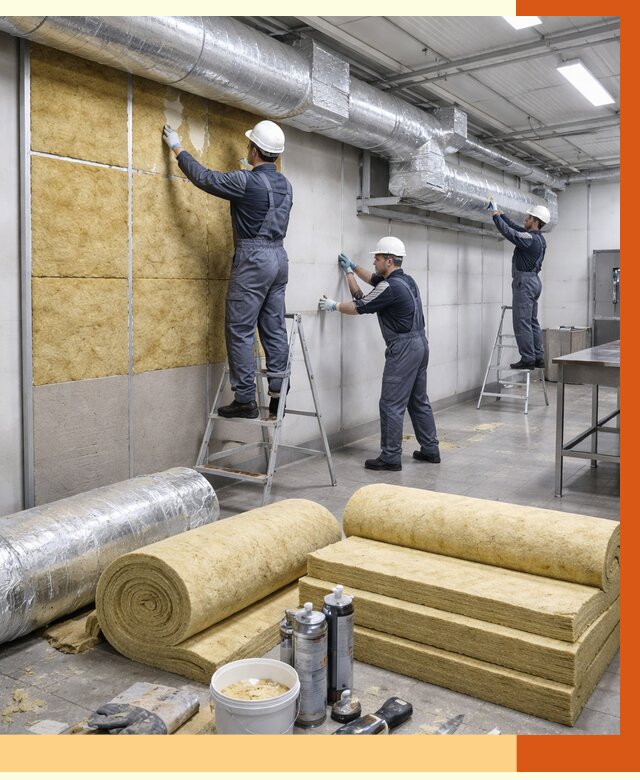 Утепление пищевого цеха в Минусинске от 12701 руб./м² — комплексно под ключ | ТепломастерМнс