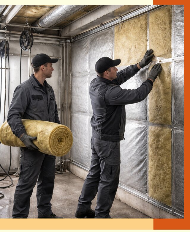 Утепление автомойки в Минусинске от 8637 руб./м2 — комплексное утепление под ключ | ТепломастерМнс