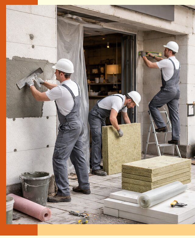 Утепление кафе в Минусинске: профессиональная теплоизоляция и монтаж