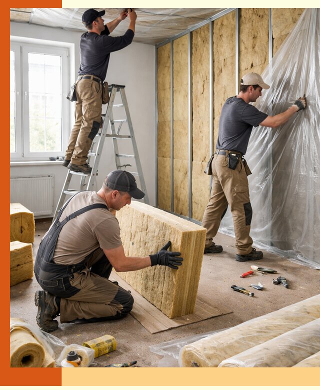 Утепление офисных помещений под ключ в Минусинске