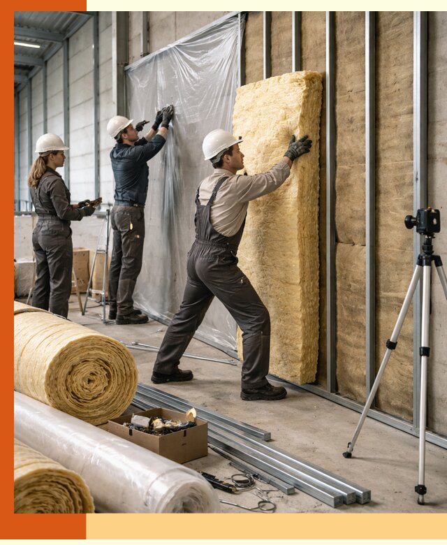 Утепление складского терминала в Минусинске профессионально и надёжно