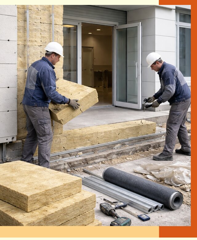 Утепление медицинского центра в Минусинске под ключ от 12701 руб./м² | ТепломастерМнс