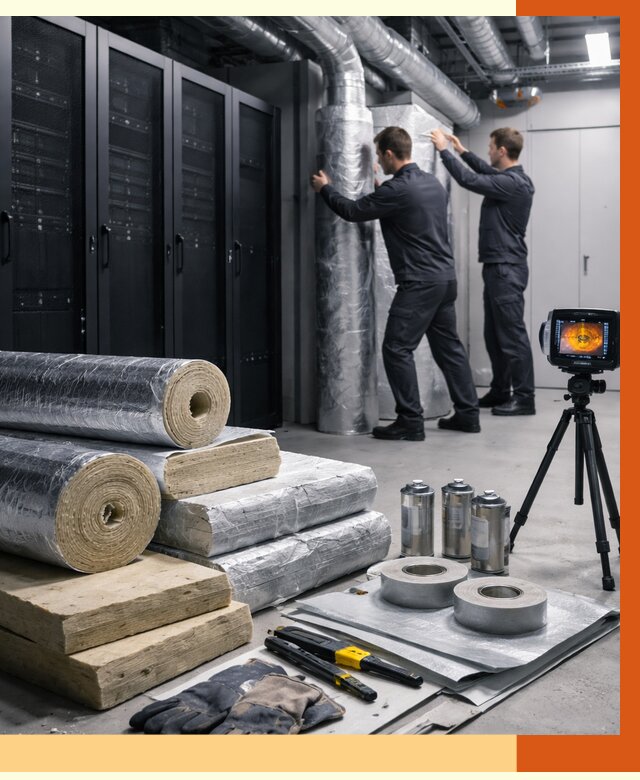 Утепление серверной в Минусинске от 8637 руб./м² — комплексно под ключ | ТепломастерМнс