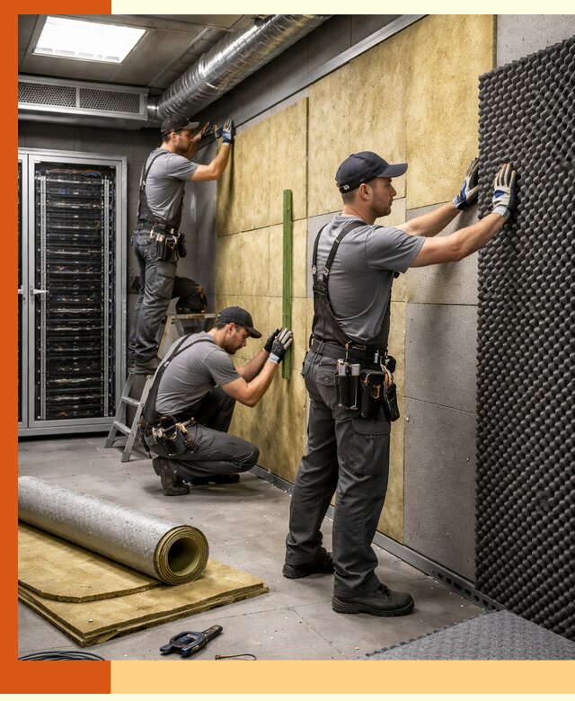 Утепление серверной комнаты профессионально в Минусинске