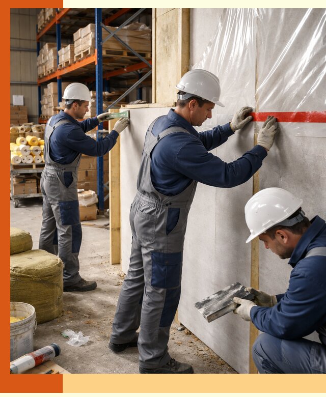 Утепление теплого склада под ключ в Минусинске