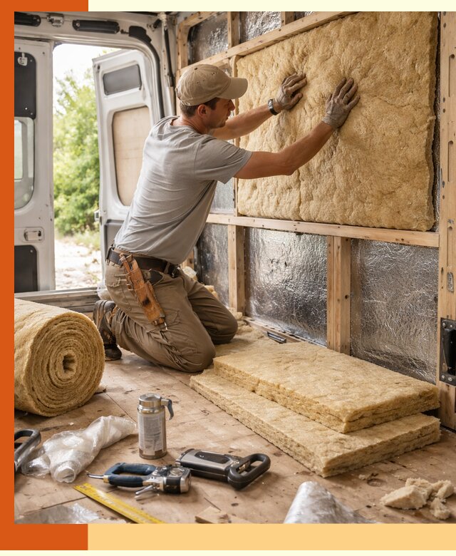 Утепление кемпера под ключ в Минусинске с гарантией качества