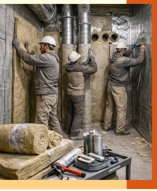 Утепление венткамеры в Минусинске под ключ от 1473 руб. — профессионально | ТепломастерМнс