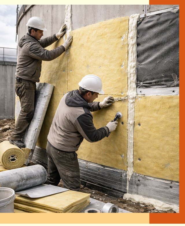 Утепление резервуара в Минусинске от 27943 руб/м2 — монтаж ППУ и комплекс под ключ | ТепломастерМнс