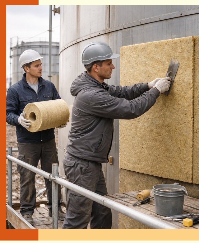 Профессиональное утепление резервуара и теплоизоляция в Минусинске
