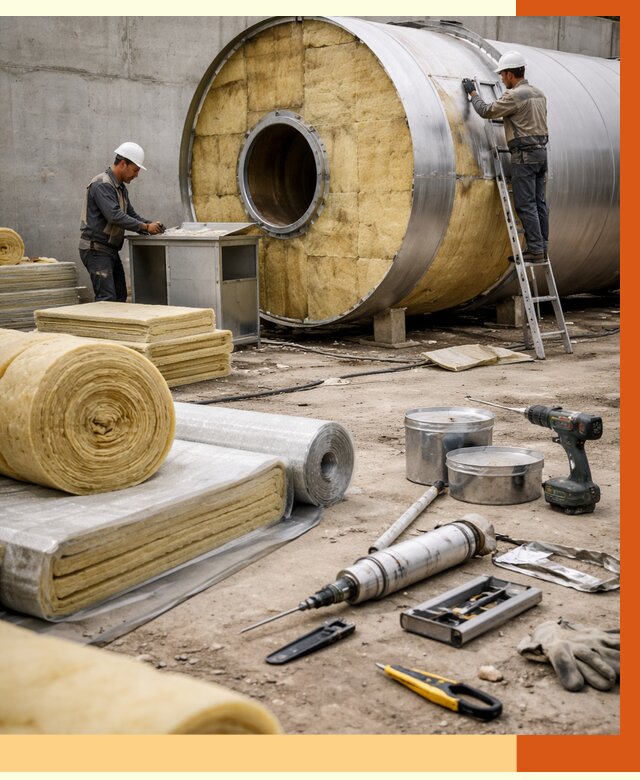 Утепление резервуара с топливом в Минусинске от 27943 руб. под ключ | ТепломастерМнс