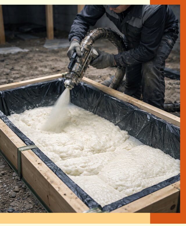 Заливка ППУ в формы в Минусинске от 2540 руб. — утепление форм под ключ | ТепломастерМнс