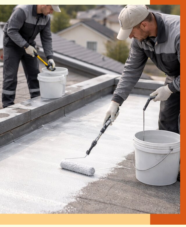 Утепление кровли жидкой теплоизоляцией в Минусинске от 2185 руб./м2 | ТепломастерМнс