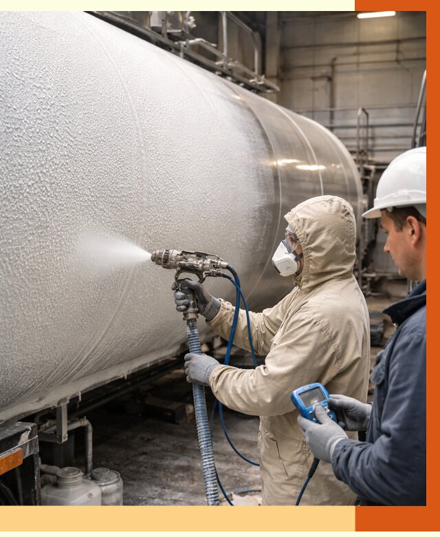 Утепление автоцистерны жидкой теплоизоляцией в Минусинске от 14733 руб. под ключ | ТепломастерМнс