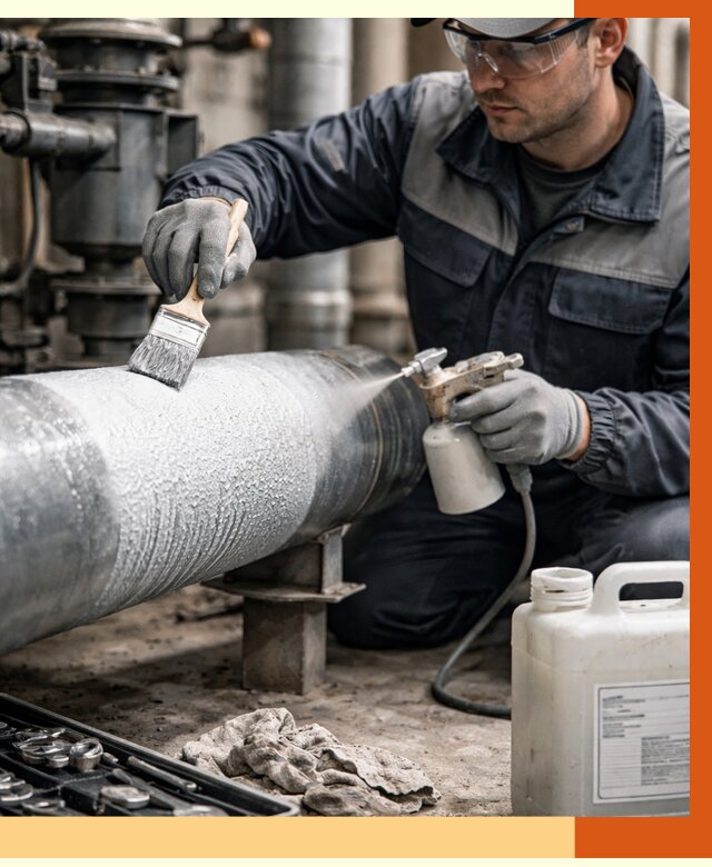 Утепление оборудования жидкой теплоизоляцией в Минусинске от 4572 руб. | ТепломастерМнс