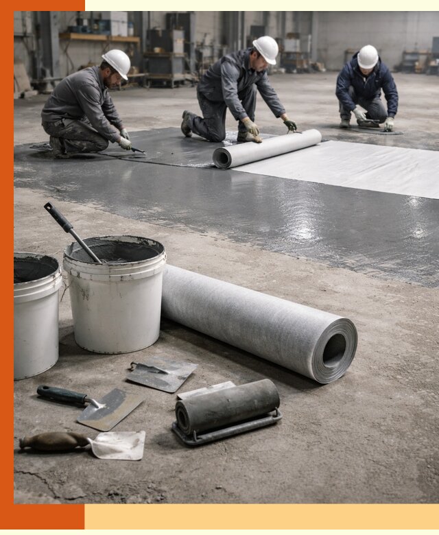 Гидроизоляция промышленного пола в Минусинске — защита и долговечность