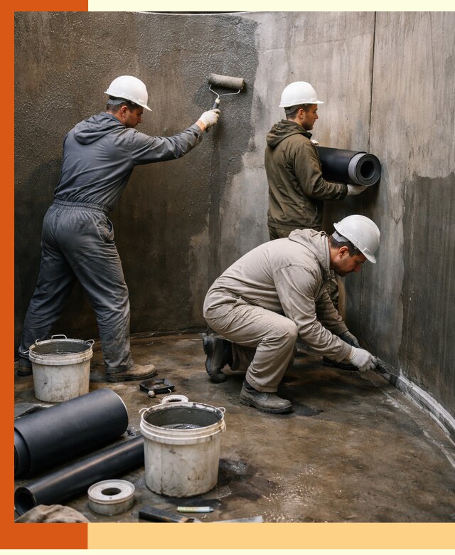 Гидроизоляция резервуара профессионально в Минусинске