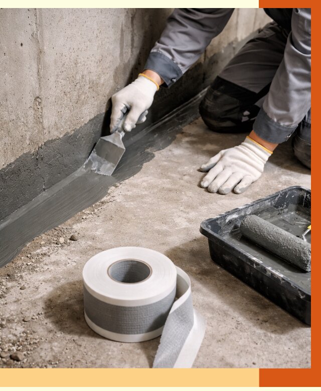 Гидроизоляция швов и герметизация стыков в Минусинске от 1270 руб. | ТепломастерМнс