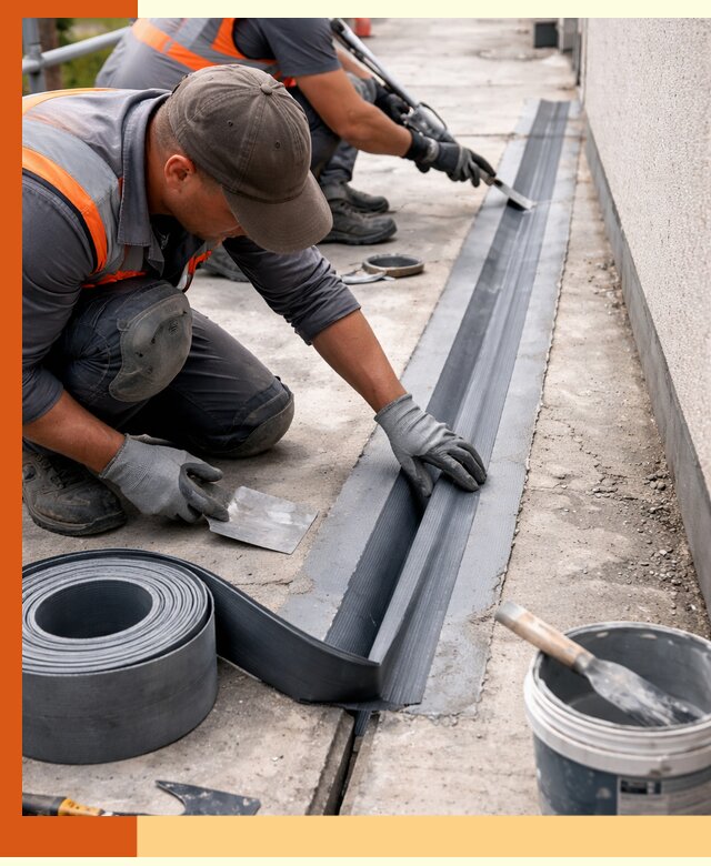 Гидроизоляция деформационного шва в Минусинске профессионально и надежно