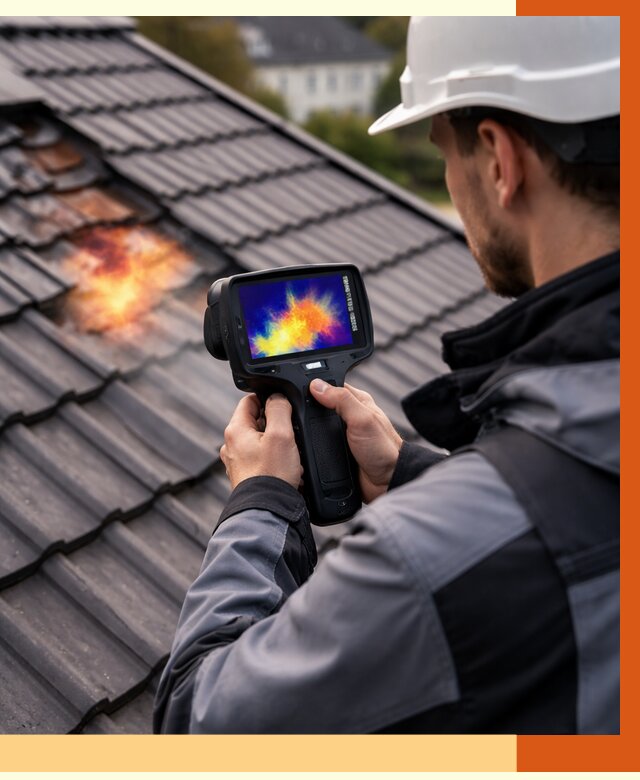 Тепловизионное обследование кровли в Минусинске от 4572 руб. — ТепломастерМнс под ключ