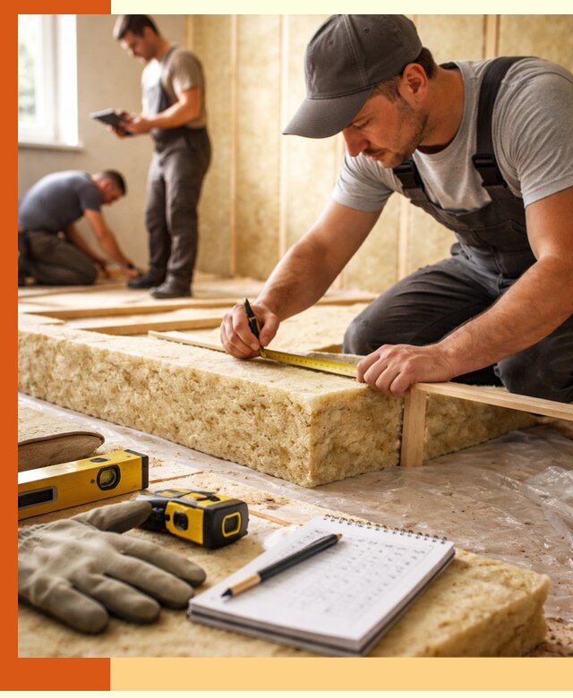 Расчет толщины утеплителя для зданий и помещений в Минусинске